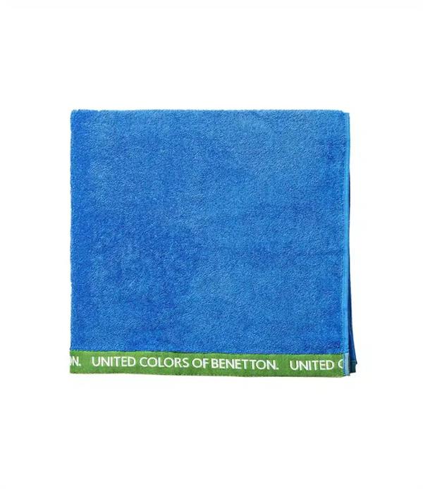 Benetton Rainbow Beach Towel 90x160cm 420GSM Blue